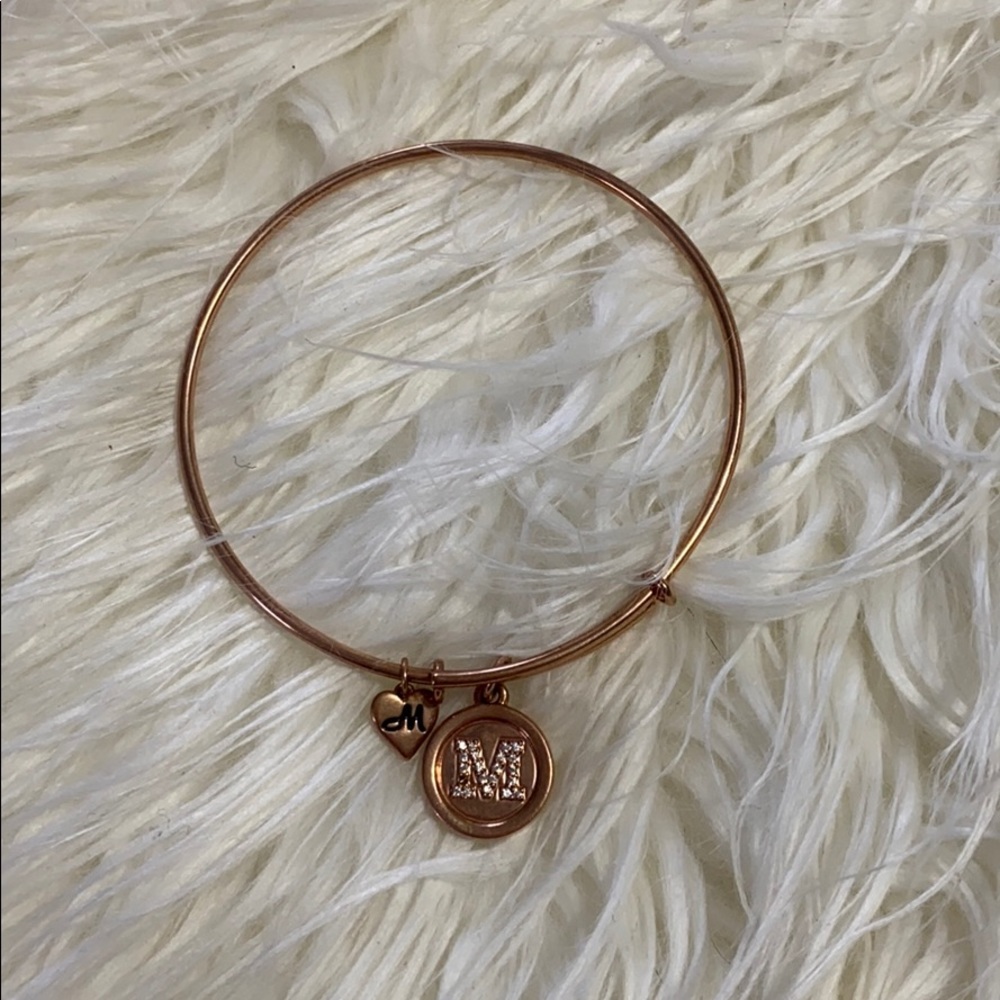 “M” initial bracelet